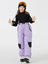 Kid's Unisex Mountain Lover Waterproof Snow Pants Ski Bibs